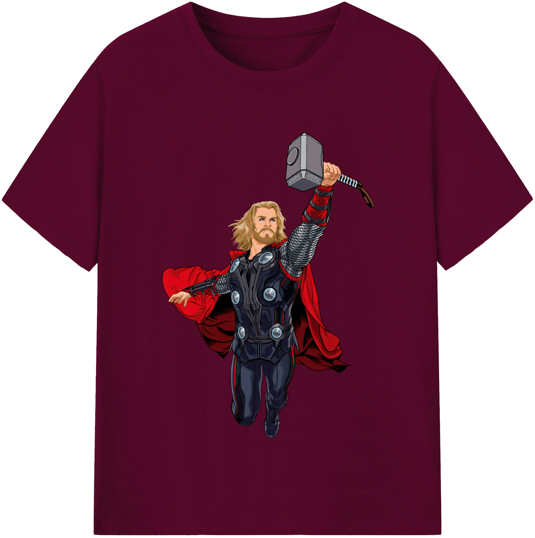 （画像用） アベンジャーズ The Avengers レディースカジュアルプリントTシャツ（綿100％）